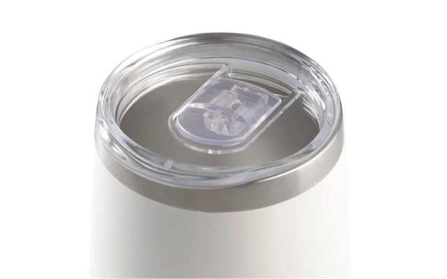 GSI Glacier Tumbler Gobelet à Isolation Sous Vide Avec Couvercle 0,35 Litre Blanc 5 GSI Glacier Tumbler Gobelet à Isolation Sous Vide Avec Couvercle 0,35 Litre Blanc – Image 3