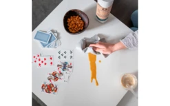 Chinchilla Essuie-tout Lavable En Cellulose De Bois Et Coton Gris