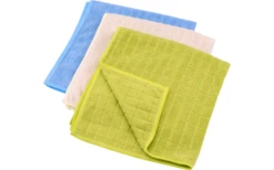 Steuber Chiffons De Nettoyage En Microfibres, Set De 3, Environ 40 X 35 Cm