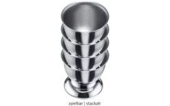 Westmark 4 Coquetiers Sur Pied Acier Inoxydable -Cuisine Extérieure Boutique 613651 4441607