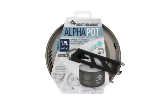 Sea To Summit Alpha Pot Casserole 1,2 Litre 4 Sea To Summit Alpha Pot Casserole 1,2 Litre – Image 2