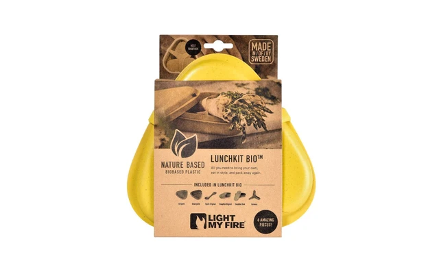 Light My Fire LunchKit BIO Set De Vaisselle 6 Pièces Cocoa 3 Light My Fire LunchKit BIO Set De Vaisselle 6 Pièces Cocoa