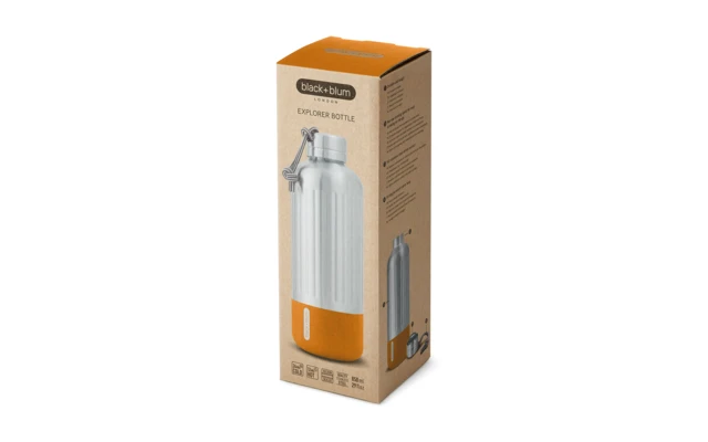 Black+Blum Black And Blum Explorer Bouteille Isolante Petite 650 Ml Orange 3 Black+Blum Black And Blum Explorer Bouteille Isolante Petite 650 Ml Orange