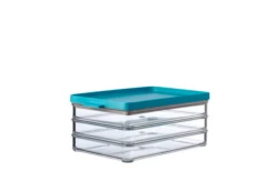 Mepal Omnia Réfrigérateur Trancheur 3 Couches 1,5 Litre Nordic Green