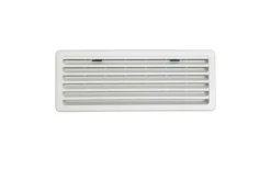 Grille D'aération Thetford Vent 168 X 483 Mm Gris Clair