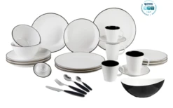 Gimex Linea Set De Vaisselle 16 Pièces Bleu