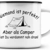 Just Camper Tasse En émail Personne N'est Parfait 1 Just Camper Tasse En émail Personne N'est Parfait -Cuisine Extérieure Boutique 648249 4533060