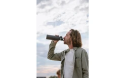 Bouteille Thermos Rebel Outdoor En Acier Inoxydable 600 Ml Marron