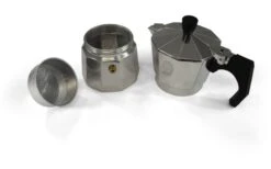 Origin Outdoors Machine à Espresso Bellanapoli 9 Tasses Alu Naturel