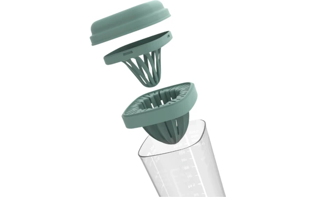 Rotho Loft Shaker 5 In 1 Gourde 1 Litre Vert Mistletoe 6 Rotho Loft Shaker 5 In 1 Gourde 1 Litre Vert Mistletoe – Image 4