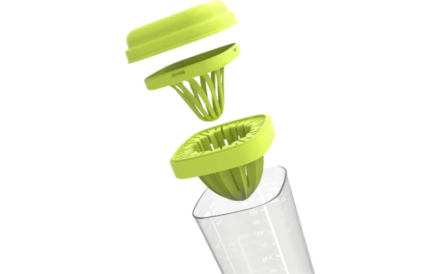 Rotho Loft Shaker 5 In 1 Gourde 1 Litre Vert Mistletoe 4 Rotho Loft Shaker 5 In 1 Gourde 1 Litre Vert Mistletoe – Image 2