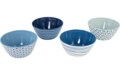 Bo-Camp Set De Vaisselle Mix&Match 16 Pcs Mélamine Bleu -Cuisine Extérieure Boutique 691979 4704950
