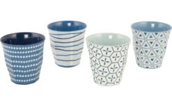 Bo-Camp Set De Vaisselle Mix&Match 16 Pcs Mélamine Bleu -Cuisine Extérieure Boutique 691982 4704956