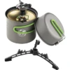 Optimus Crux Weekend Système De Cuisson 3 Pièces Avec Réchaud à Gaz Et Set De Cuisson 2 Pièces -Cuisine Extérieure Boutique 709328 4831706