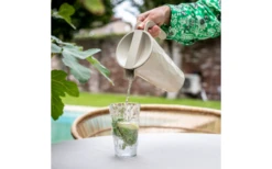 Koziol Club Pitcher Superglas Pot Avec Couvercle 1,5 Litre Nature Leaf Green