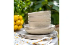 Koziol Club Plate Assiette Creuse 220 Mm Nature Ash Grey