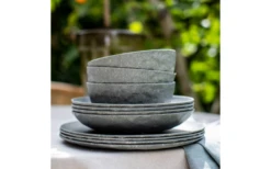 Koziol Club Plate Assiette Creuse 220 Mm Nature Ash Grey -Cuisine Extérieure Boutique 727532 4915592