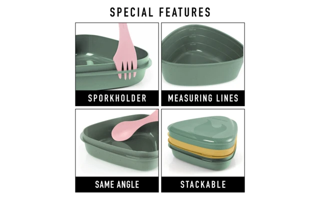 Light My Fire LunchKit BIO Set De Vaisselle 6 Pièces Cocoa 4 Light My Fire LunchKit BIO Set De Vaisselle 6 Pièces Cocoa – Image 2