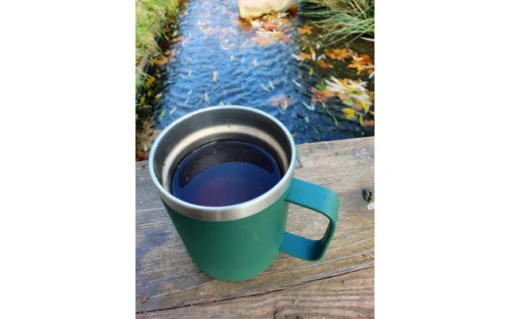 Origin Outdoors Mug Isolant En Acier Inoxydable Color 0,35 Litre Bleu Foncé – Image 5