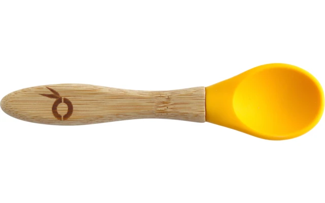Pandoo Set De Cuillères En Bambou Et Silicone Pour Enfants 5 Pièces 4 Pandoo Set De Cuillères En Bambou Et Silicone Pour Enfants 5 Pièces – Image 2