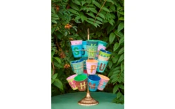 Rice Mug En Mélamine Medium 9 Cm Vert Foncé Avec Lettres B -Cuisine Extérieure Boutique 805340 5271266