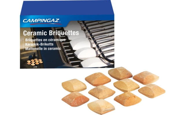 Campingaz Briquettes Céramiques 40 Pièces 3 Campingaz Briquettes Céramiques 40 Pièces
